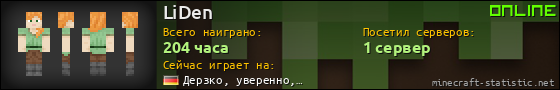 Юзербар 560x90 для LiDen