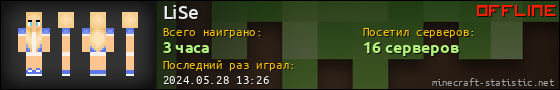 Юзербар 560x90 для LiSe