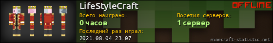 Юзербар 560x90 для LifeStyleCraft