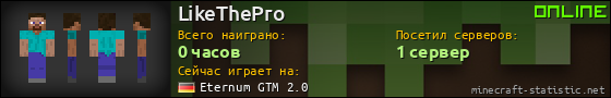 Юзербар 560x90 для LikeThePro