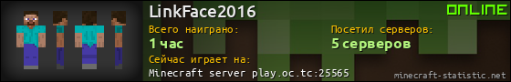 Юзербар 560x90 для LinkFace2016
