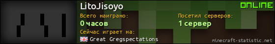 Юзербар 560x90 для LitoJisoyo