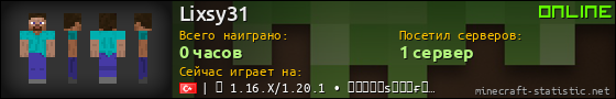 Юзербар 560x90 для Lixsy31