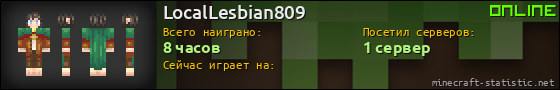 Юзербар 560x90 для LocalLesbian809