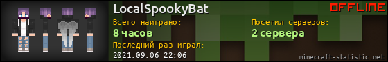 Юзербар 560x90 для LocalSpookyBat