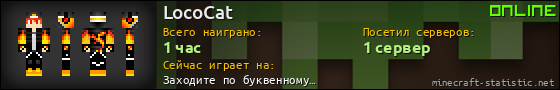 Юзербар 560x90 для LocoCat