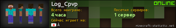 Юзербар 560x90 для Log_Cpvp