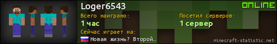Юзербар 560x90 для Loger6543