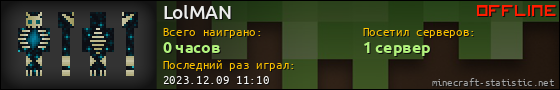 Юзербар 560x90 для LolMAN