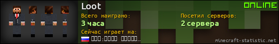 Юзербар 560x90 для Loot