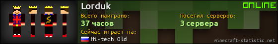 Юзербар 560x90 для Lorduk