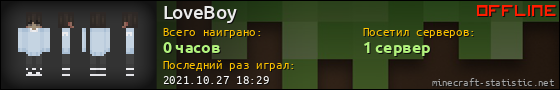 Юзербар 560x90 для LoveBoy