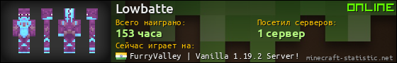 Юзербар 560x90 для Lowbatte
