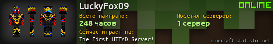 Юзербар 560x90 для LuckyFox09