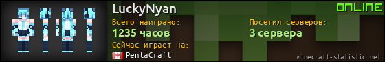 Юзербар 560x90 для LuckyNyan