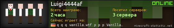 Юзербар 560x90 для Luigi4444af