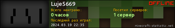 Юзербар 560x90 для Luje5669