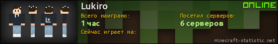 Юзербар 560x90 для Lukiro