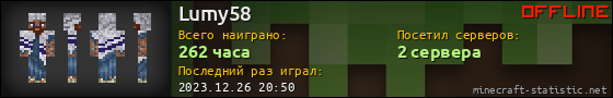 Юзербар 560x90 для Lumy58