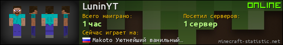 Юзербар 560x90 для LuninYT