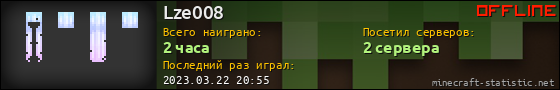 Юзербар 560x90 для Lze008