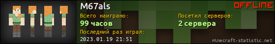 Юзербар 560x90 для M67als