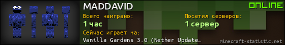 Юзербар 560x90 для MADDAVID