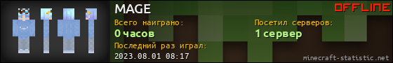 Юзербар 560x90 для MAGE