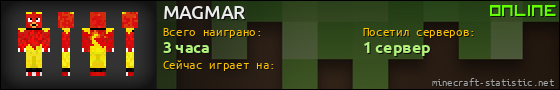 Юзербар 560x90 для MAGMAR