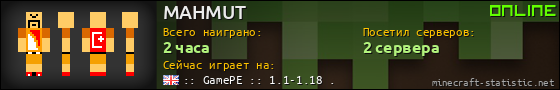 Юзербар 560x90 для MAHMUT
