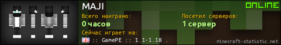 Юзербар 560x90 для MAJI