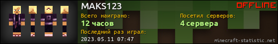 Юзербар 560x90 для MAKS123