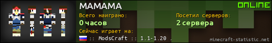 Юзербар 560x90 для MAMAMA