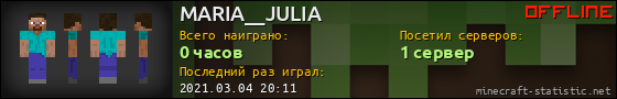 Юзербар 560x90 для MARIA__JULIA