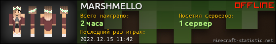 Юзербар 560x90 для MARSHMELLO