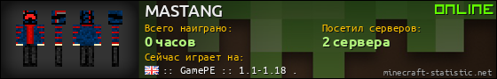 Юзербар 560x90 для MASTANG