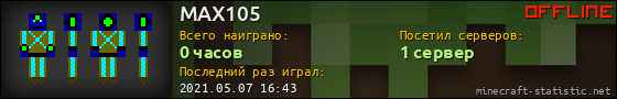 Юзербар 560x90 для MAX105