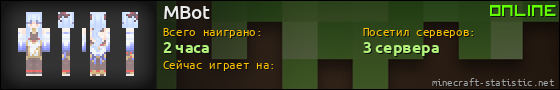 Юзербар 560x90 для MBot