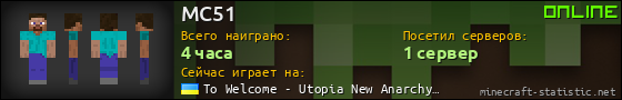 Юзербар 560x90 для MC51