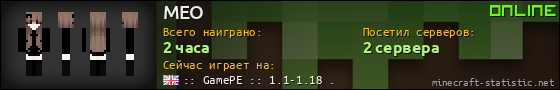 Юзербар 560x90 для MEO