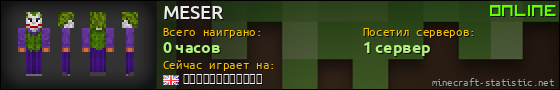 Юзербар 560x90 для MESER