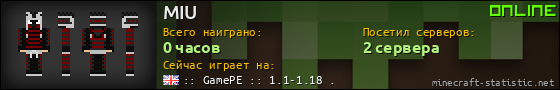 Юзербар 560x90 для MIU