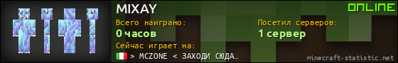 Юзербар 560x90 для MIXAY