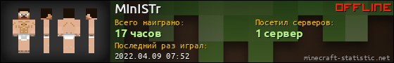 Юзербар 560x90 для MInISTr