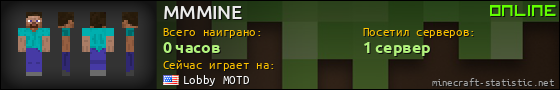 Юзербар 560x90 для MMMINE