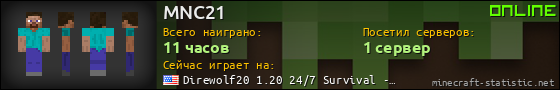 Юзербар 560x90 для MNC21
