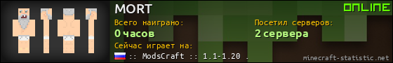 Юзербар 560x90 для MORT