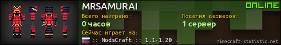 Юзербар 560x90 для MRSAMURAI