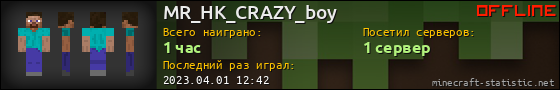 Юзербар 560x90 для MR_HK_CRAZY_boy