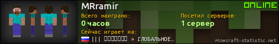 Юзербар 560x90 для MRramir